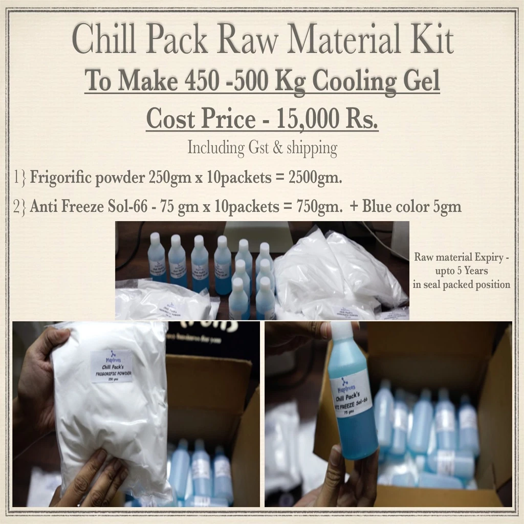 Chill Pack Only Raw Material Mini Kit