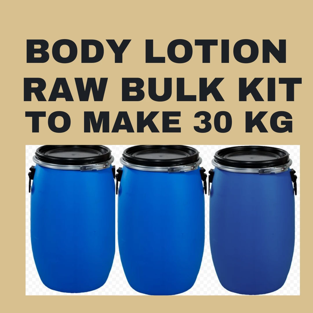 BODY LOTION RAW MATERIAL BULK KIT TO MAKE 30 KG