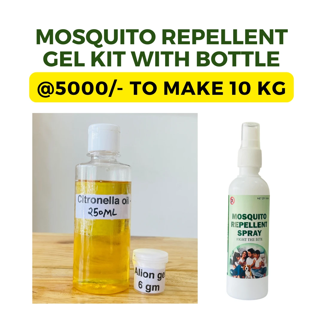 MOSQUITO REPELLENT GEL KIT WITH BOTTLE