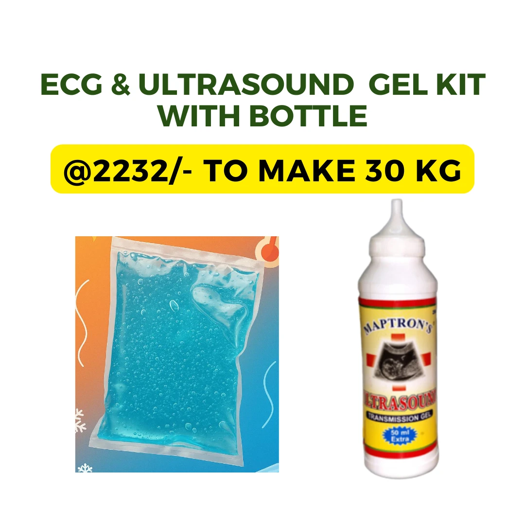 ECG & ULTRASOUND  GEL KIT WITH BOTTLE