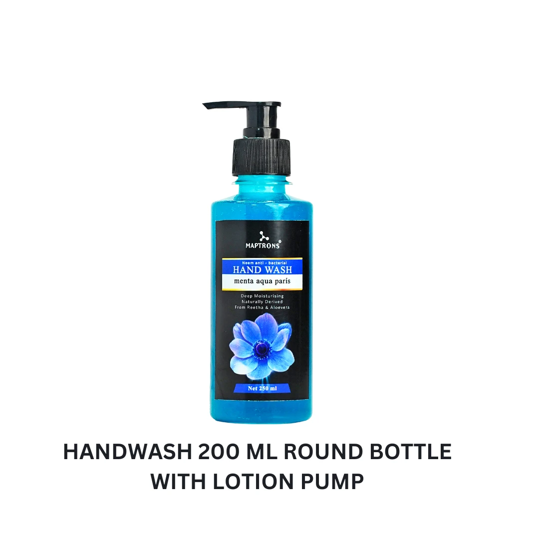 HANDWASH PACKAGING 200 ML EMPTY BOTTLE WITH LOTION PUMP 500 QTY