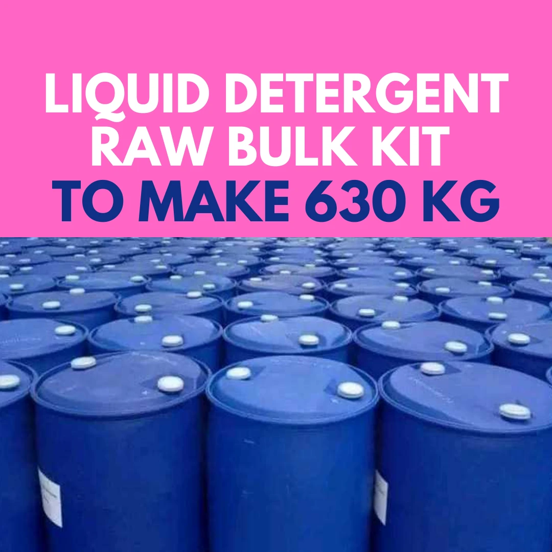 Liquid detergent Raw Material Bulk kit To Make 630 Kg