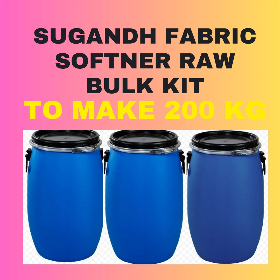 SUGANDH FABRIC SOFTNER BULK RAW MATERIAL KIT To Make 200 Kg