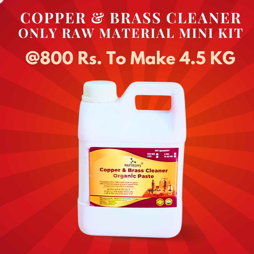 Copper & Brass Cleaner Spray Mini Kit Without Packaging