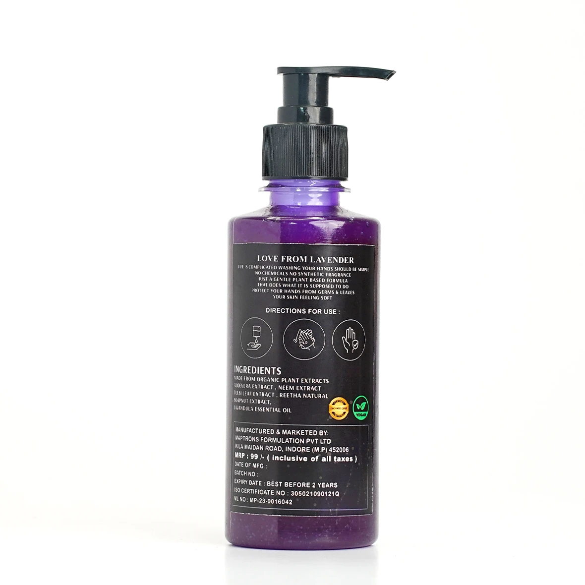HANDWASH LAVENDER 250 ML