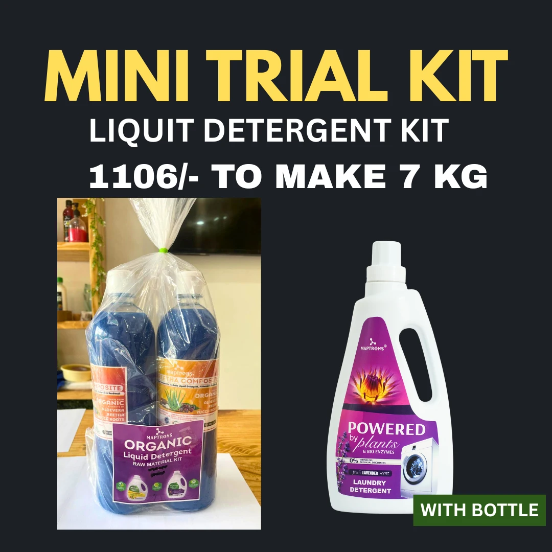 Liquid Detergent Raw Material + packaging KIT