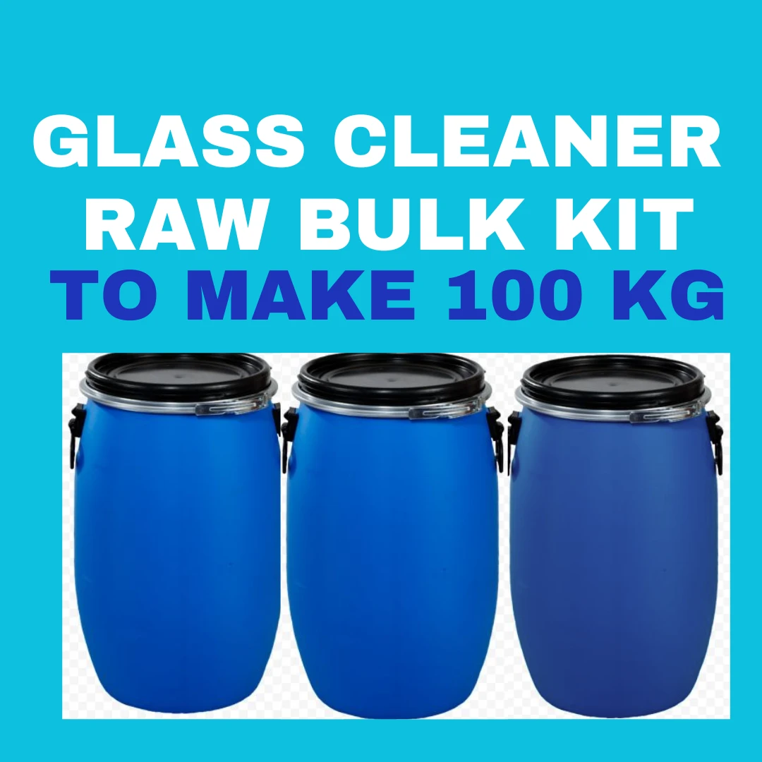 GLASS CLEANER RAW MATERIAL BULK KIT TO MAKE 100 KG