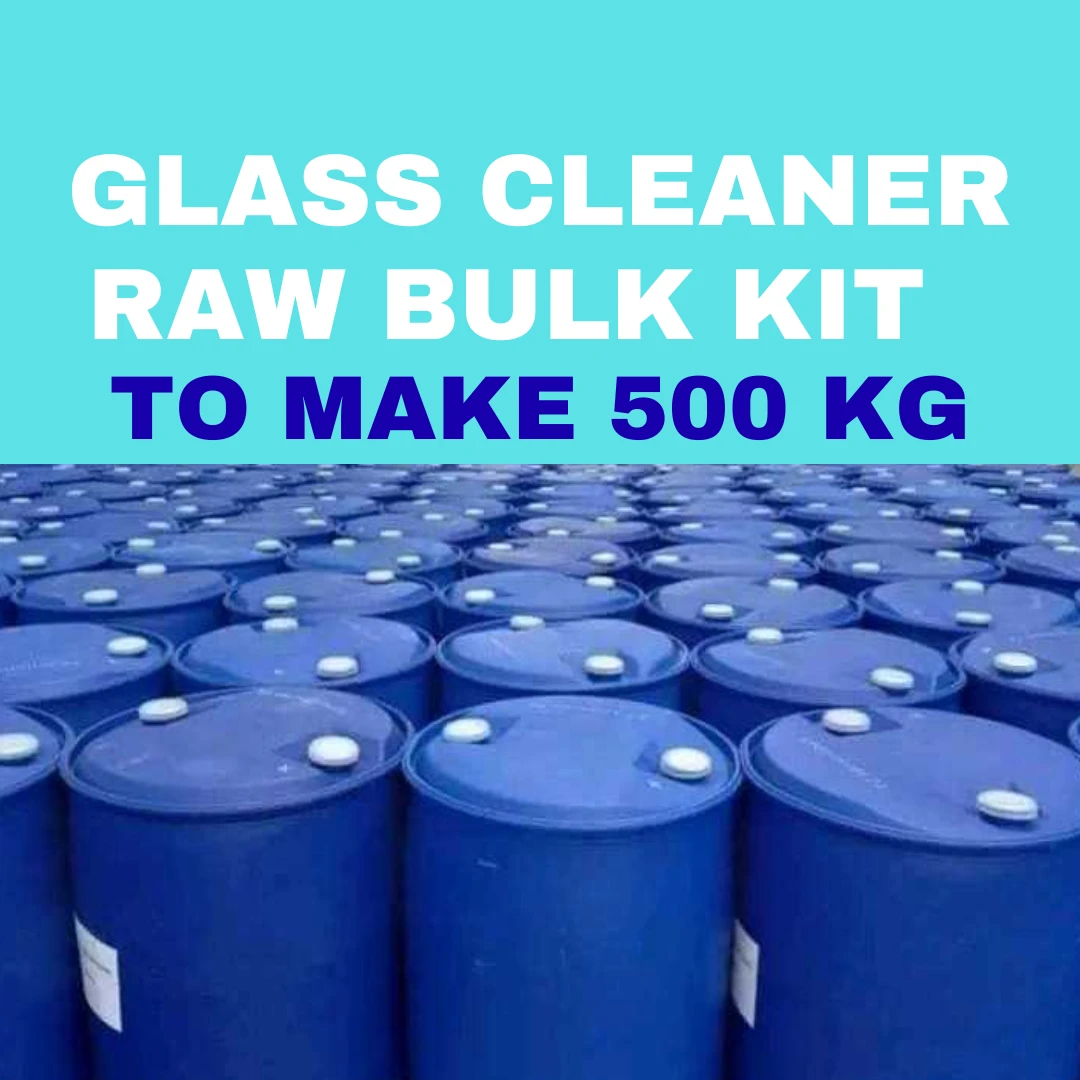 GLASS CLEANER RAW MATERIAL BULK KIT TO MAKE 500 KG