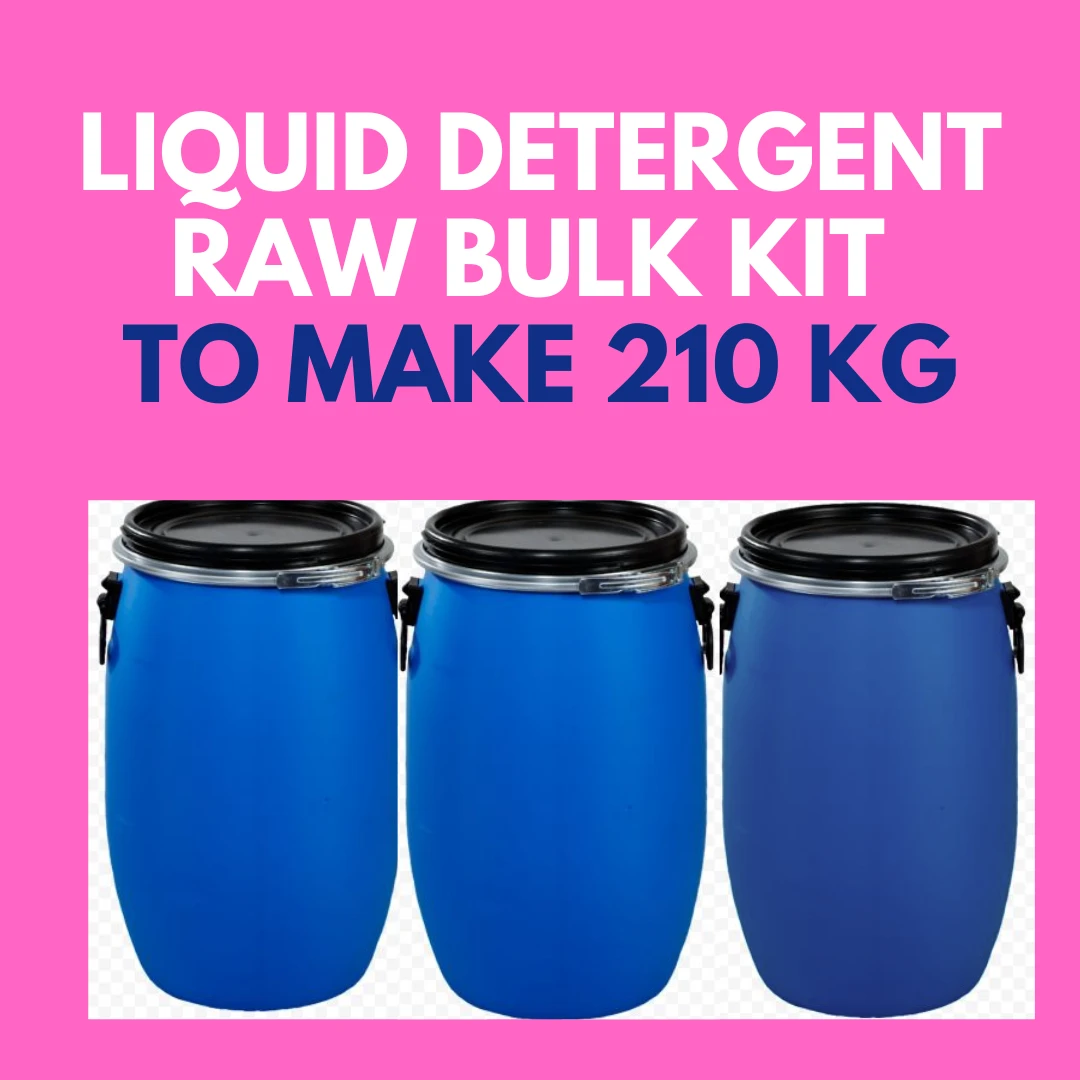 Liquid detergent Raw Material Bulk kit To Make 210 Kg