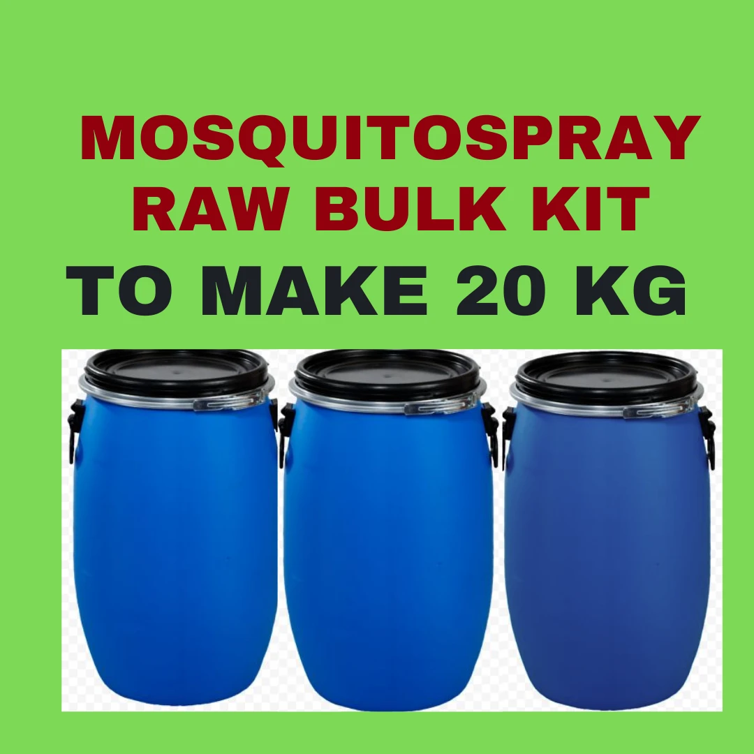 MOSQUITO SPRAY RAW MATERIAL BULK KIT TO MAKE 2O KG