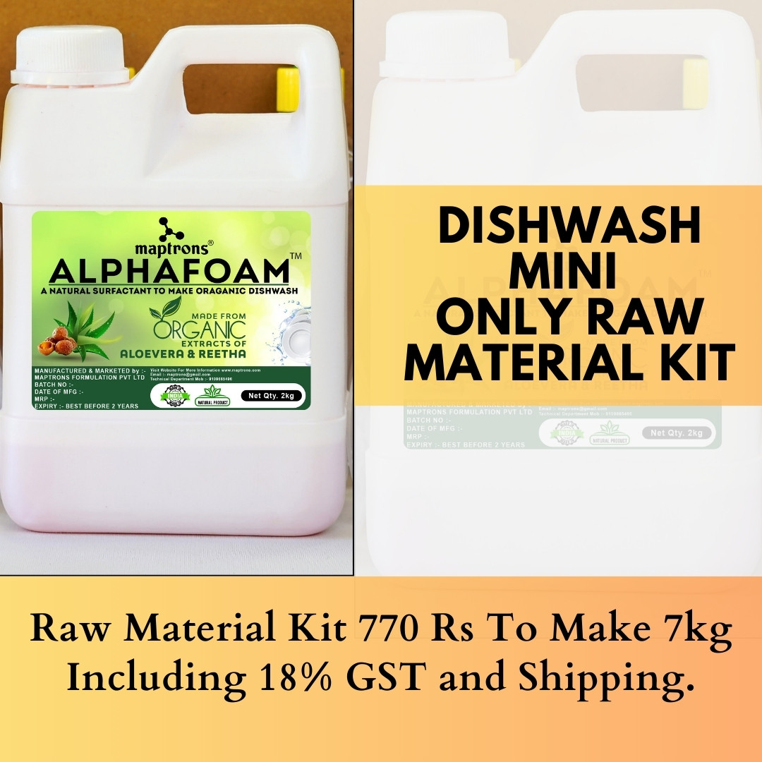 Organic Dishwash Raw Material Mini Kit