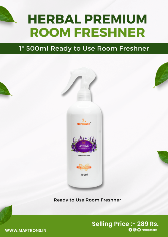 Room Freshner Raw Material + Packaging Kit
