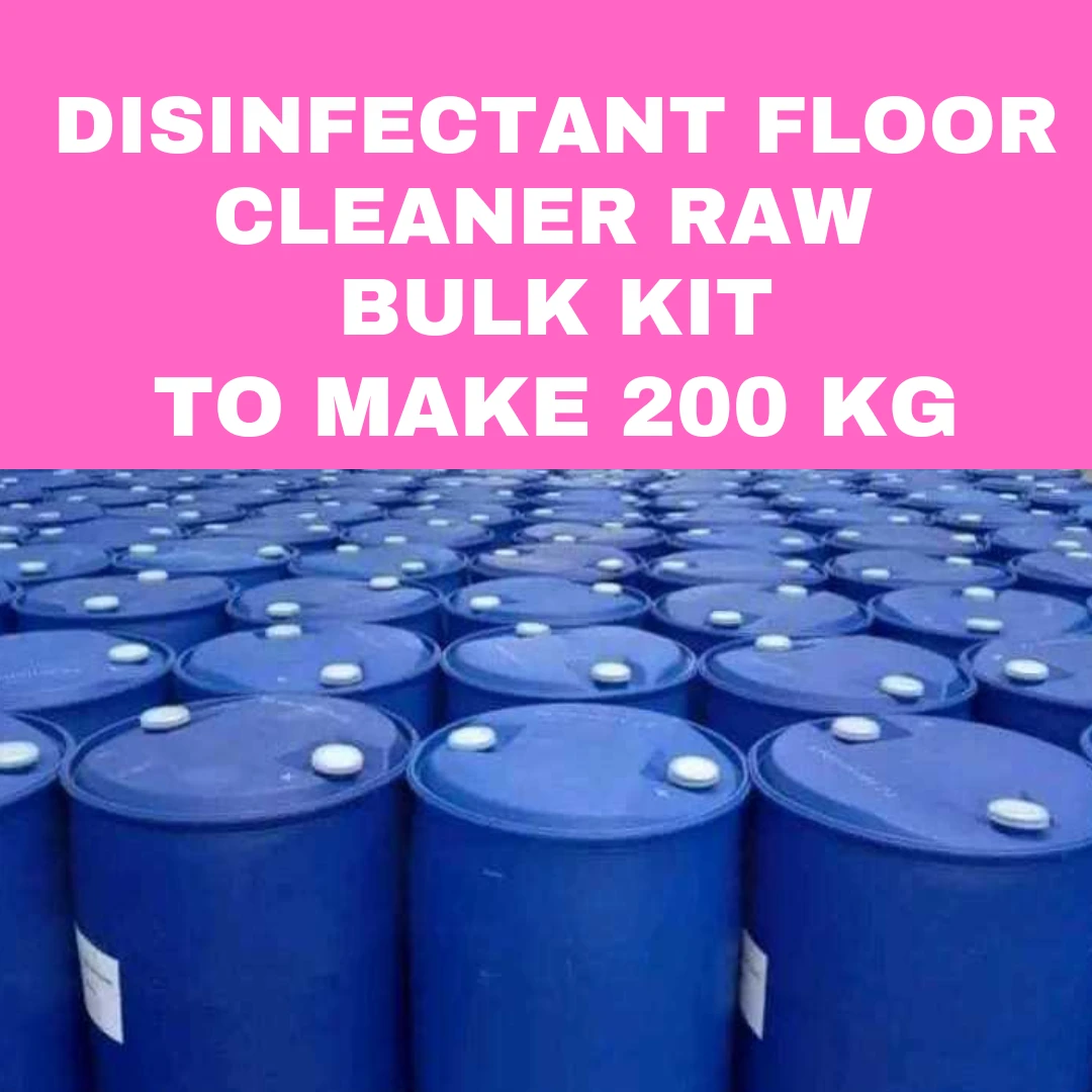 DISINFECTANT FLOOR CLEANER RAW MATERIAL BULK KIT TO MAKE 200 KG