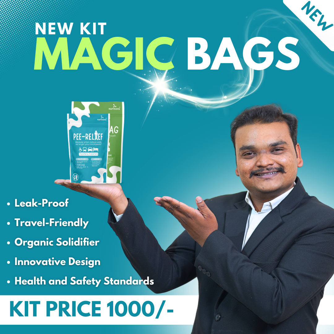 Pee Relief & Vomet Bag Ready Kit