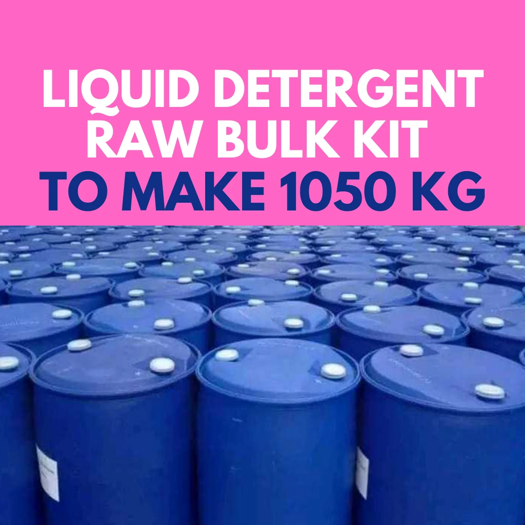 Liquid detergent Raw Material Bulk kit To Make 1050 Kg