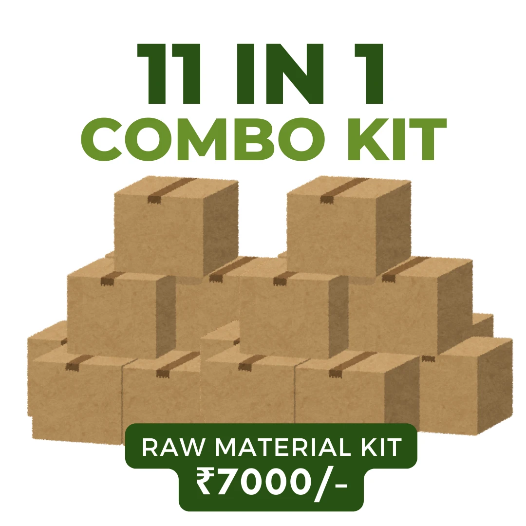 11 IN 1 RAW  COMBO KIT RAW MATERIAL WITH PACKING KIT