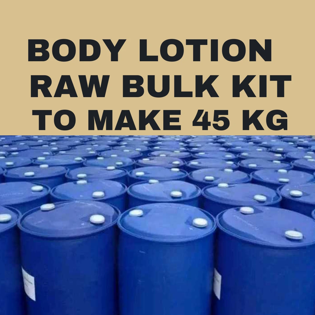 BODY LOTION RAW MATERIAL BULK KIT TO MAKE 45 KG