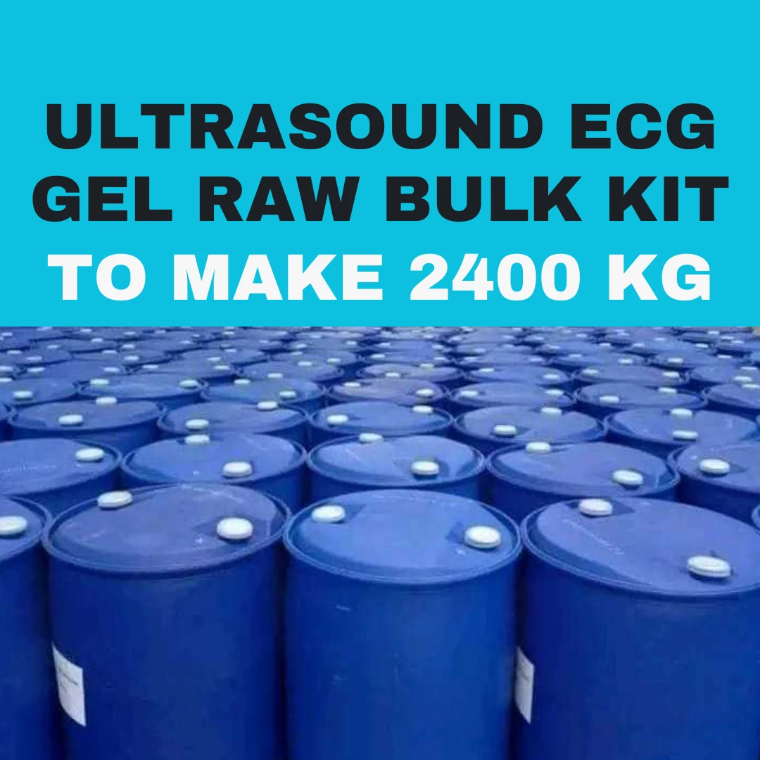 ULTRASOUND  ECG GEL RAW MATERIAL BULK KIT TO MAKE 2400 KG